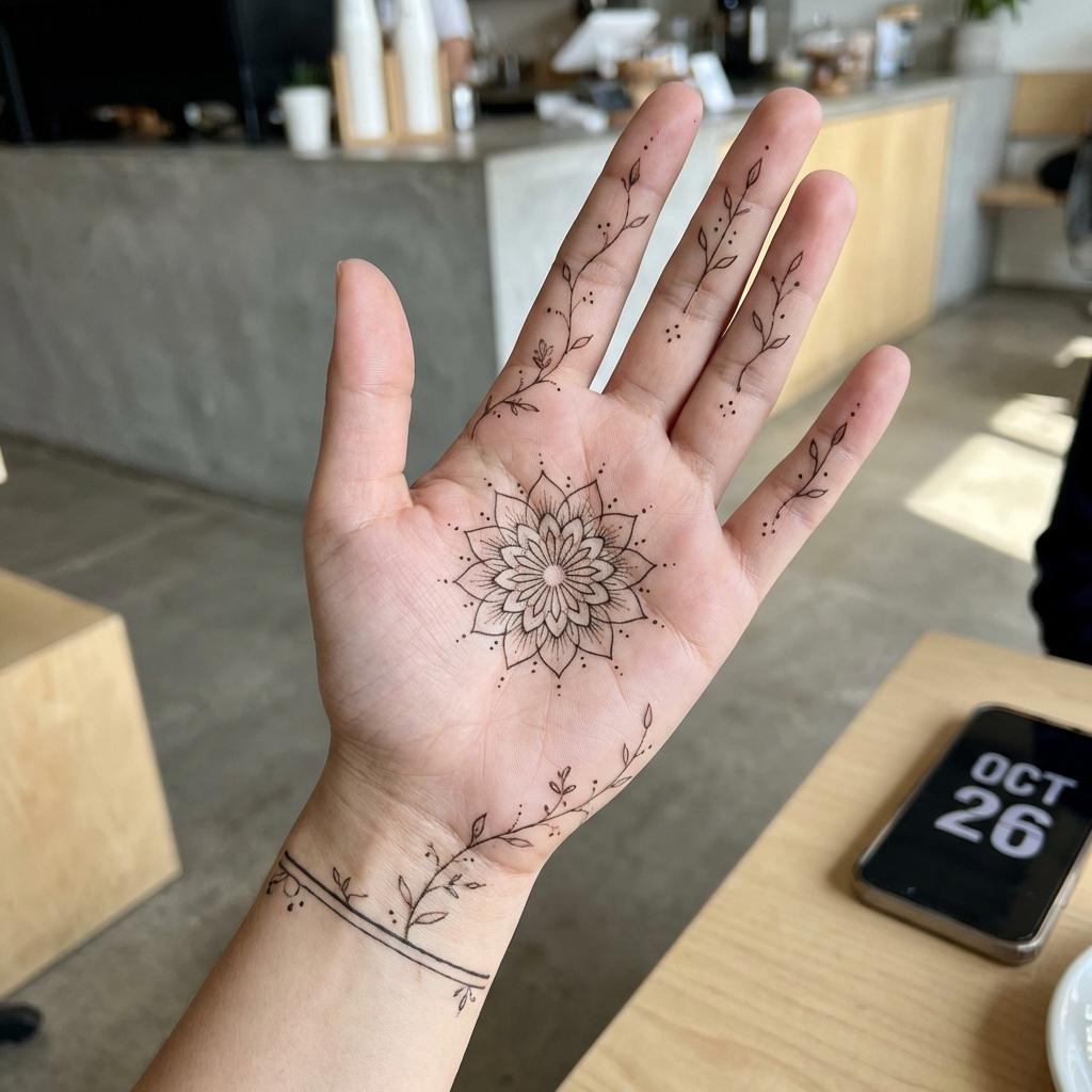 Modern Front Hand Mehndi Designs 2026