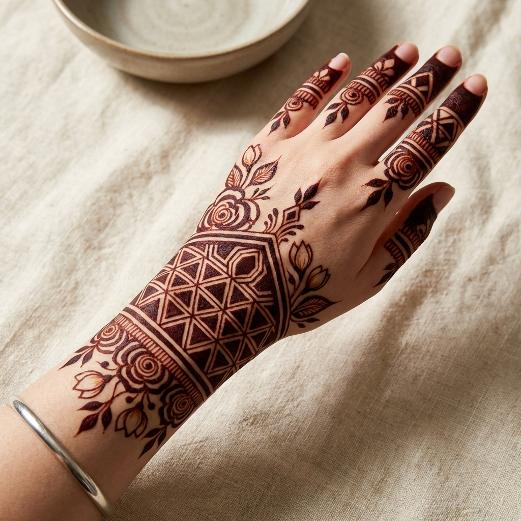 Modern flow Arabic design